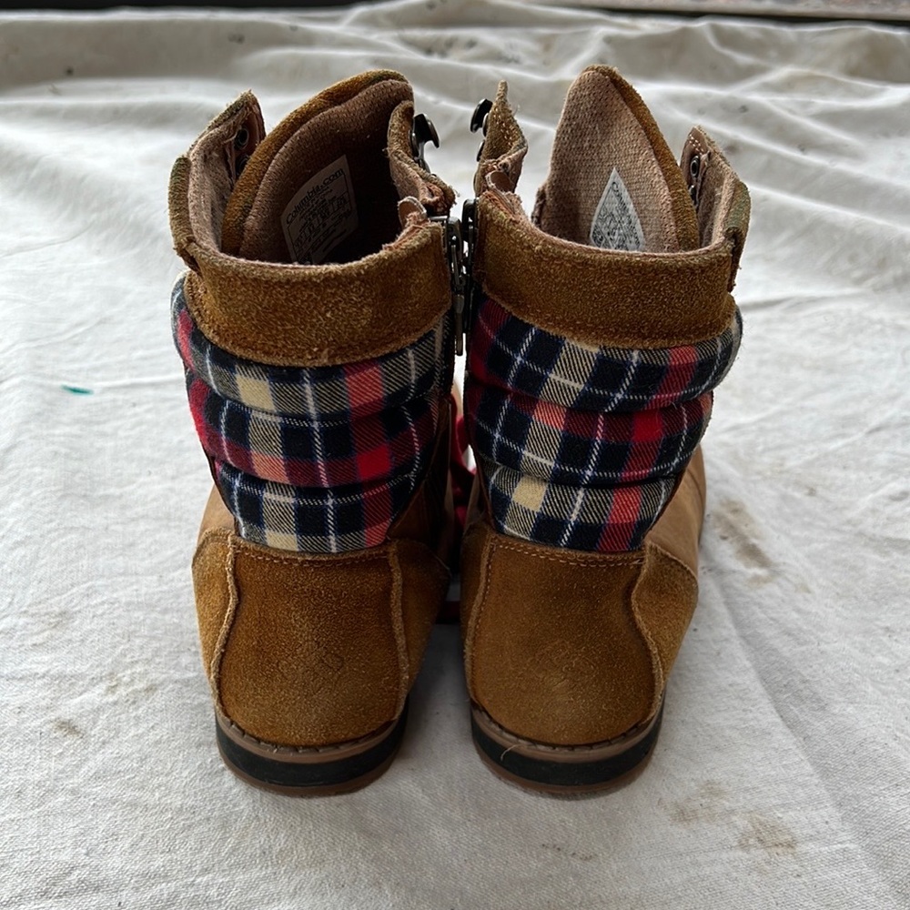 Columbia Autumn Leather boots 7.5 - EUC - Picture 3 of 5